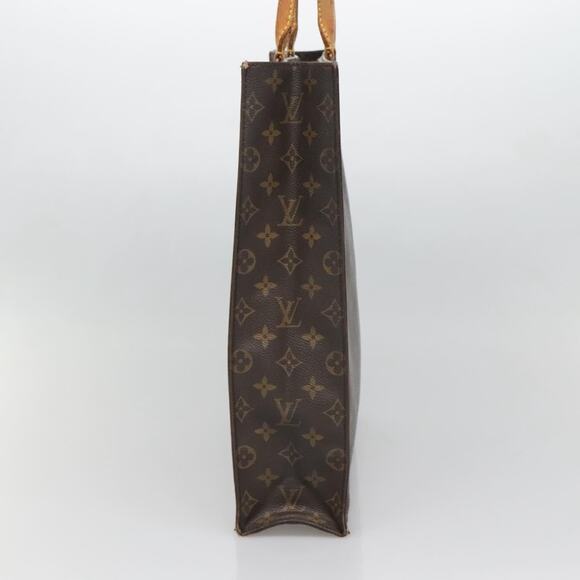 LOUIS VUITTON Monogram Sac Plat Hand Bag M51140 - Picture 4 of 12